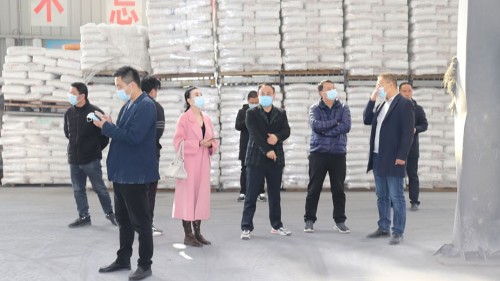 新蒲建設集團領導參觀考察新潔源